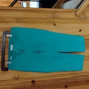 Talbots size 4p green pants